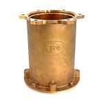 Stator housing for 8kW submersible pumps (G8C58-0002-8KW-TBR), on white background