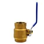 Valve Ball 1-1/2 inch NPT Bronze Female-Female